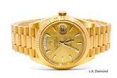 18K Yellow Gold Pre- Owned Rolex Day-Date